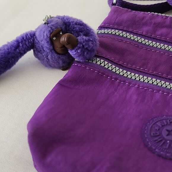 Kipling Purple Crossbody Bag - Picture 2 of 9